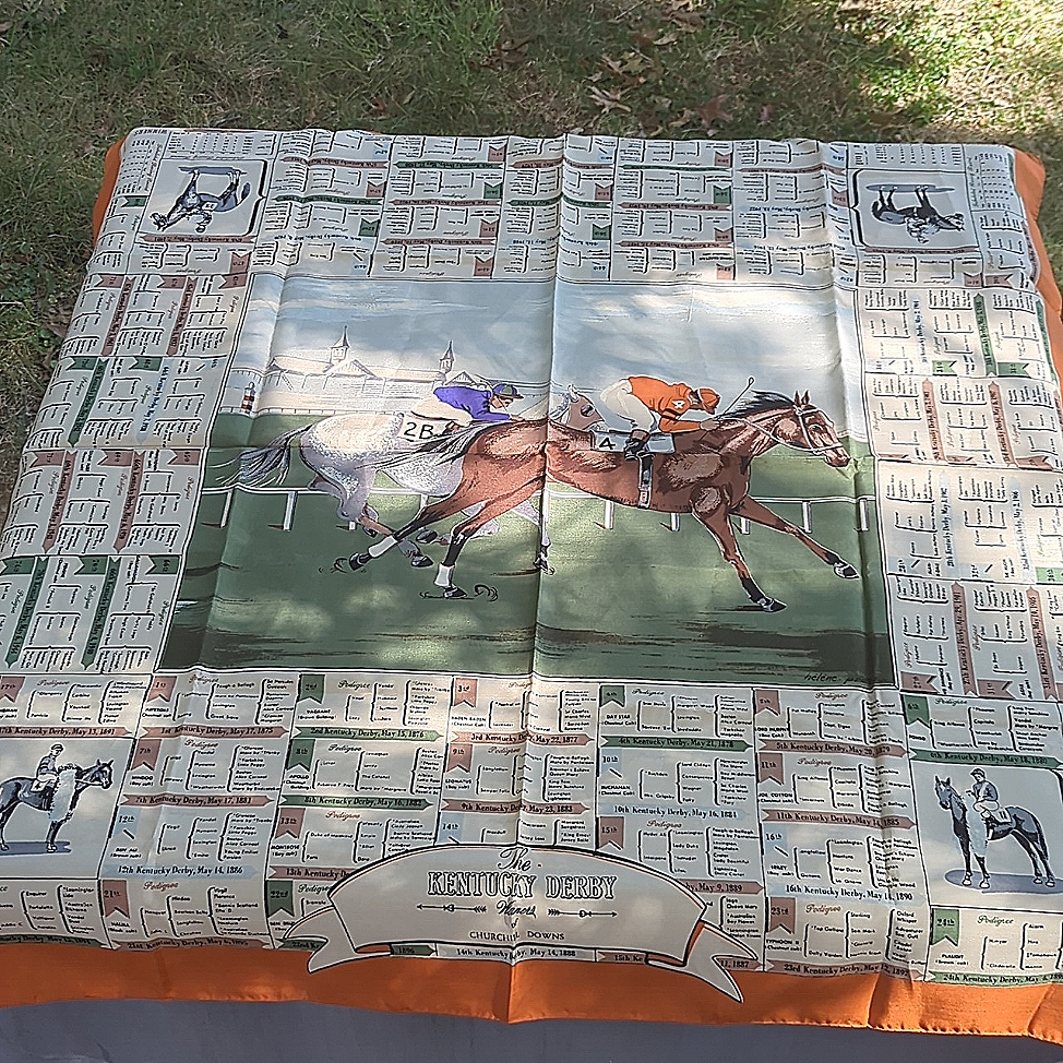 Kentucky Derby Scarf